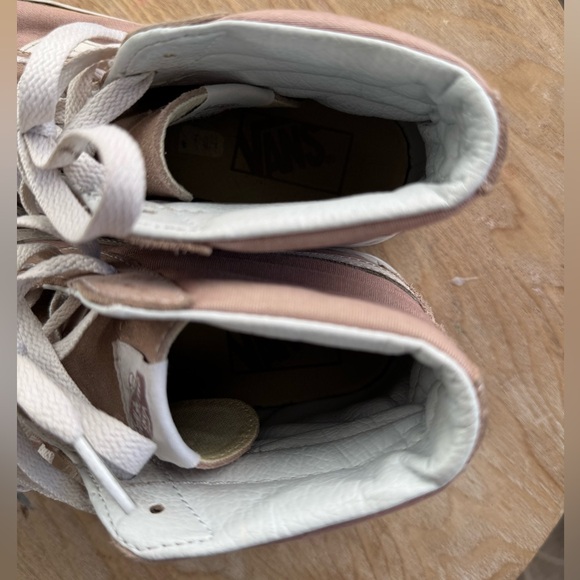 VANS Sk8-Hi, PigSkin Pink Skate Hightop Size Mens 7 - Picture 5 of 8